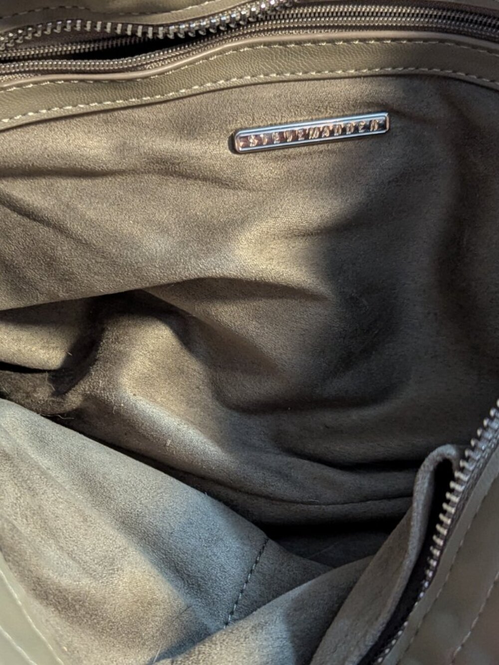 Steve Madden Olive Green BBreggy Shoulder Bag - Picture 5 of 6